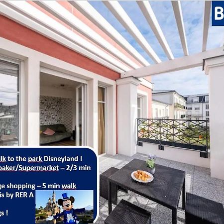 Disney At Home 3 Bed Rooms- Confort 90M2 - Best Location Serris Exterior photo